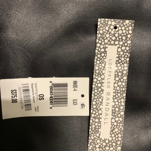 Loeffler Randall Black Leather Crossbody Hobo Bag - Picture 8 of 8